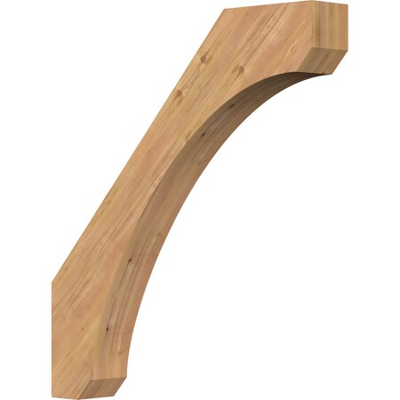 Ekena Millwork 5 1/2"W x 36"D x 40"H Legacy Smooth Knee Brace, Western Red Cedar BRC06X36X40LEC00SWR